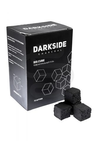 Купить кокосовый уголь для кальяна Darkside 72шт в Москве - магазин кальянов Смогус