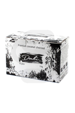 Купить кокосовый уголь для кальяна Dali 72шт в Москве - магазин кальянов Смогус