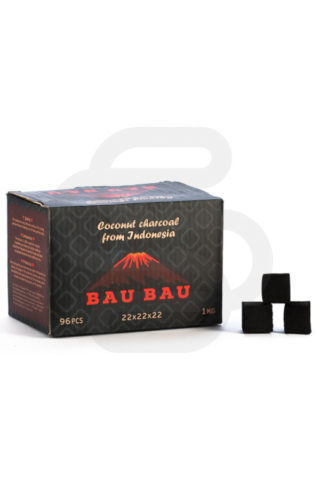 Купить кокосовый уголь для кальяна Bau Bau 96 шт в Москве - Смогус