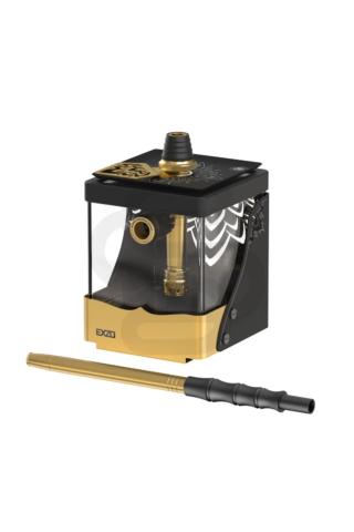 Купить кальян Alpha Hookah Smart Exzo Tribal Gold недорого в Москве - Смогус